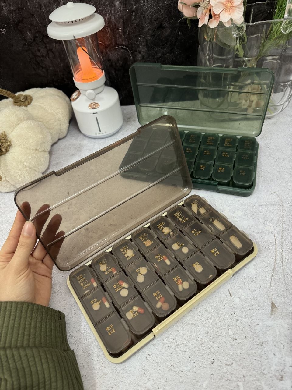 جا قرصی ۳ خانه