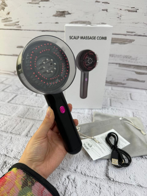 شانه ماساژور روغنتراپی و ردلایت تراپی