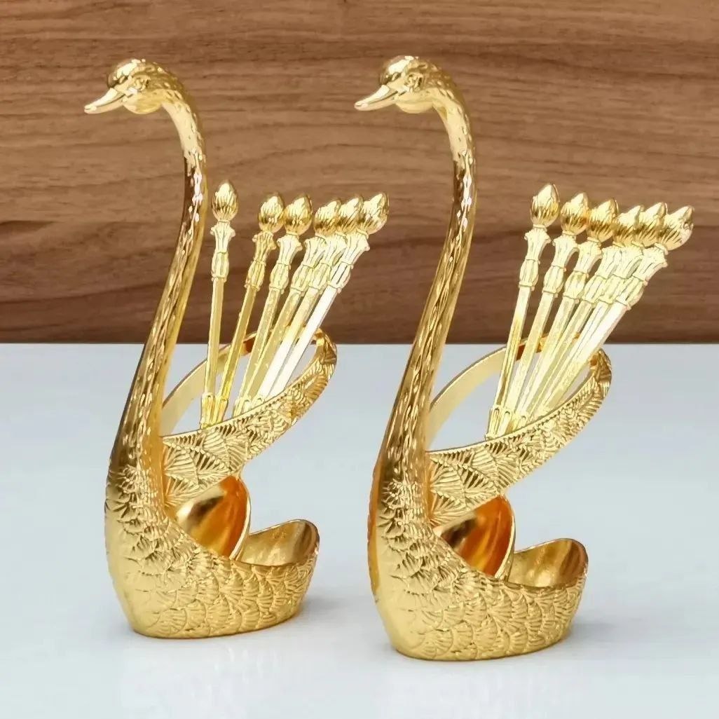 قاشق چای خوری طرح قو